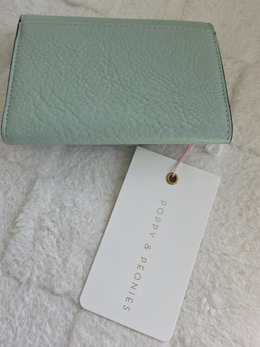 Poppy & Peonies, Margaux Wallet, Mint Green, NWT - Picture 2 of 3